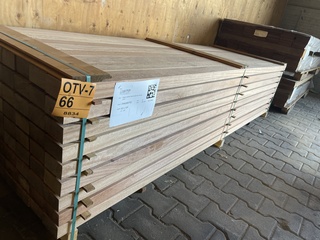 Ca. 81x Angelim Pedra Balken Geschaafd, 50x100mm, lengte 250cm